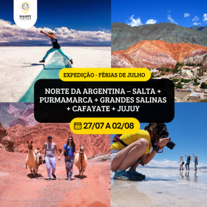 EXPEDIÇÃO NORTE DA ARGENTINA – SALTA + PURMAMARCA + GRANDES SALINAS + CAFAYATE + JUJUY